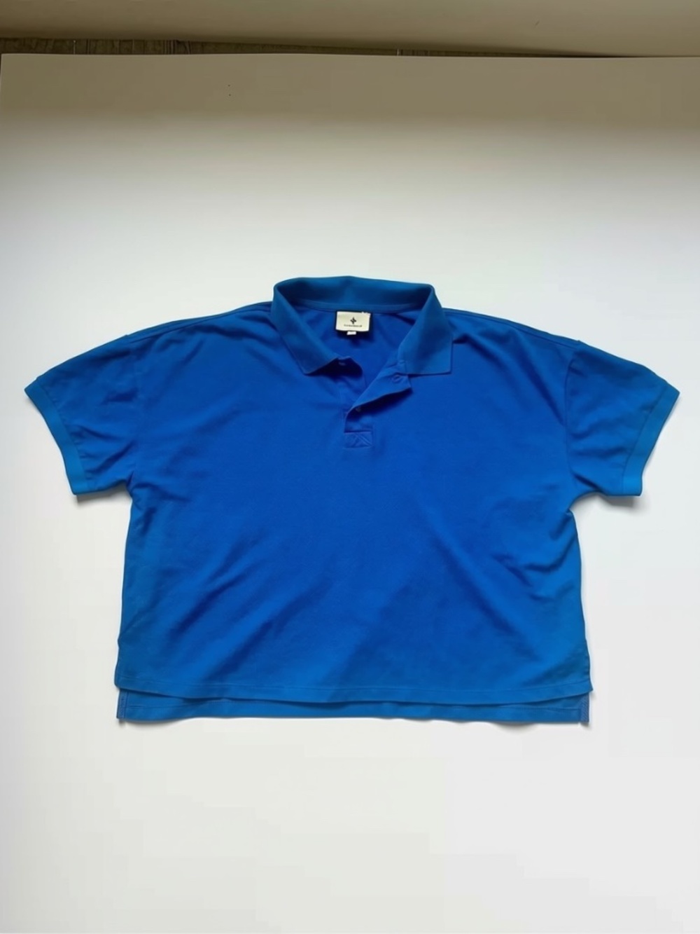 Tuckernuck Royal Blue Cropped Polo